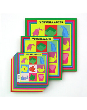  Vouwblaadjes, 20x20 cm