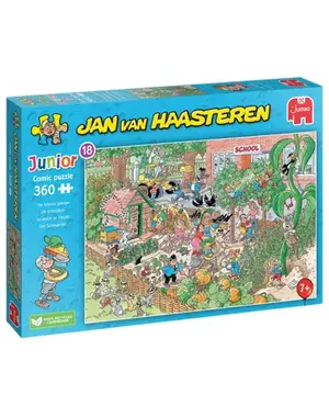 Jumbo JVH junior 18 - De schooltuin - 360 stukjes