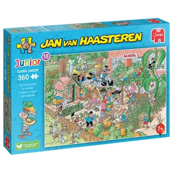 Jumbo Junior JVH 18 - De schooltuin - 360 stukjes