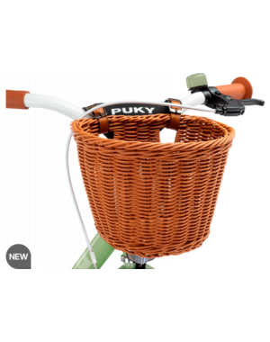 Puky Fietsmandje met leren bandjes, maat L