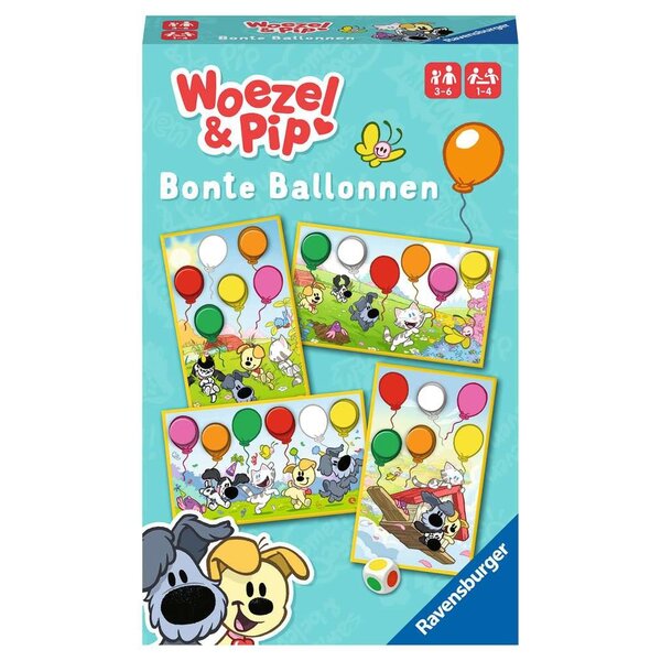 Ravensburger Bonte ballonnen Woezel en Pip