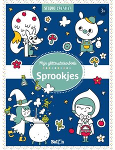 Ballon Mijn glitterstickerboek - Sprookjes