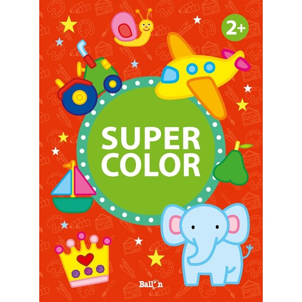 Ballon Kleurboek - Super Color vanaf 2 jaar