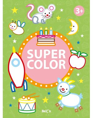 Ballon Kleurboek - Super Color vanaf 3 jaar
