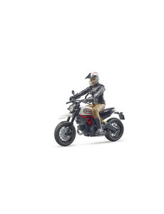 Bruder 63051 - Ducati Scrambler Sled en berijder