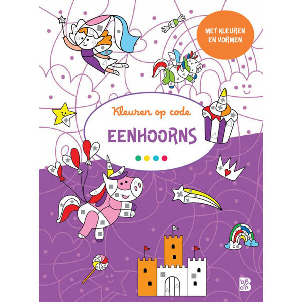 Ballon Kleuren op code - Eenhoorns 3+