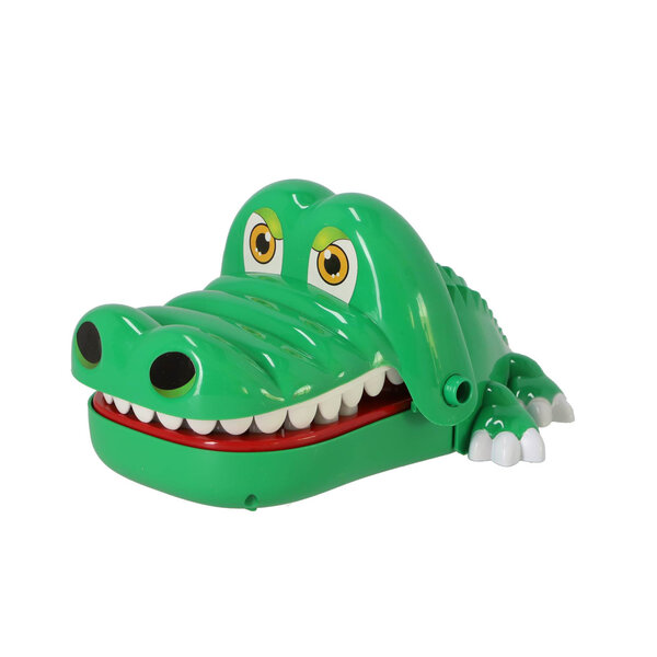 Krokodil bijtspel groot
