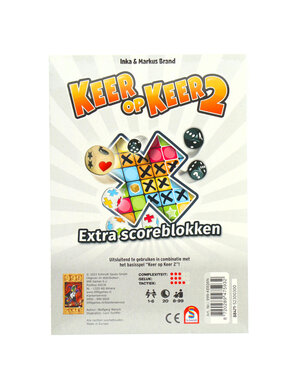 999 Games Keer op Keer 2 - 2 scoreblokken level 1