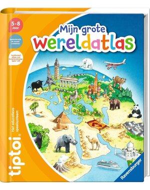 Ravensburger Tiptoi boek Mijn grote Wereldatlas