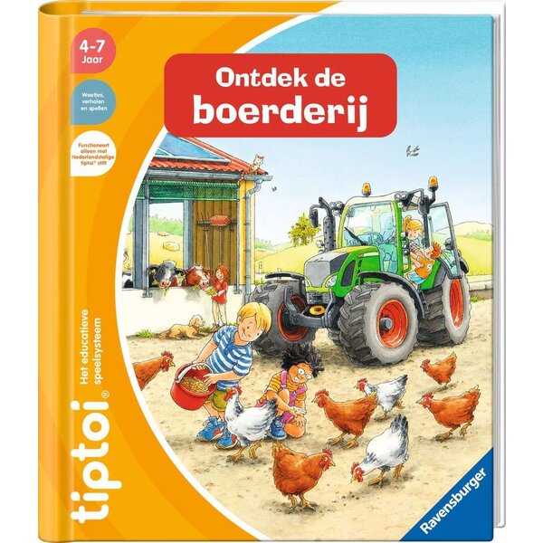 Ravensburger Tiptoi boek Ontdek de boerderij