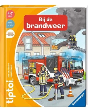 Ravensburger Tiptoi boek Bij de Brandweer