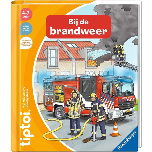 Ravensburger Tiptoi boek Bij de Brandweer
