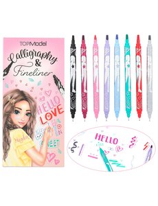 TopModel Kalligrafeer en fineliner set