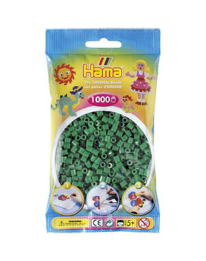 Hama Strijkkralen groen - 1000 stuks