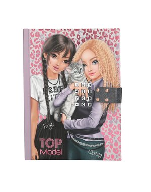 TOPModel Dagboek met code en geluid REBEL KITTY