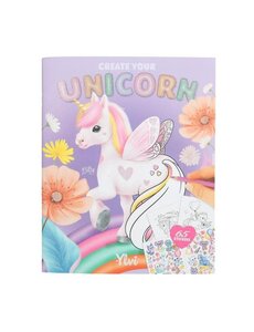 TopModel Ylvi & the Minimoomis Create your unicorn kleur- en stickerboek