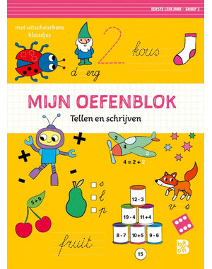 Ballon Mijn Oefenblok: Tellen en Schrijven - groep 3