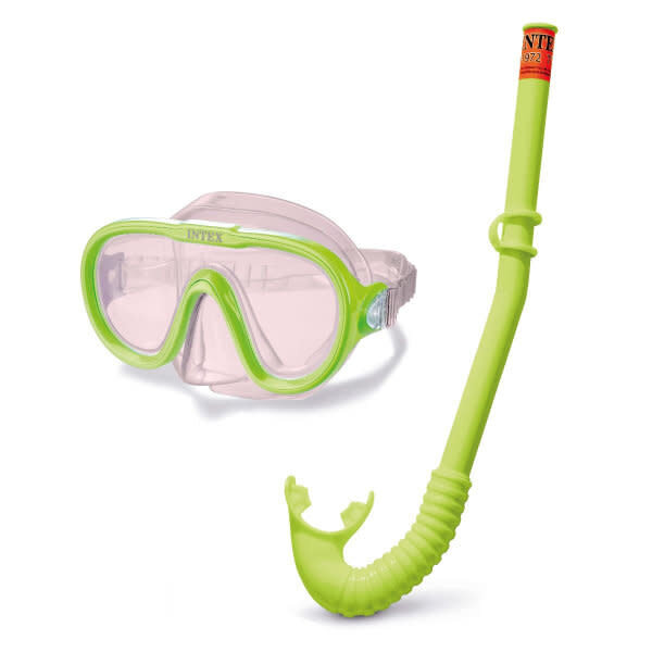 Intex Duikbril met snorkel (Junior) groen