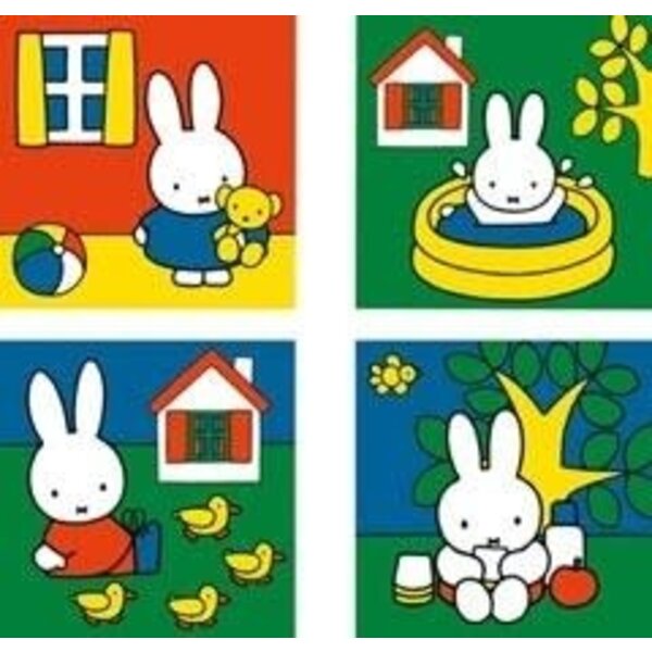 Ravensburger 4 in 1 puzzel Nijntje - 6/9/12/16 stukjes