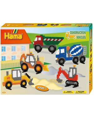 Hama Strijkkralen Werkvoertuigen - 4000 st.