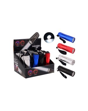 JohnToy Zaklamp 9 Led