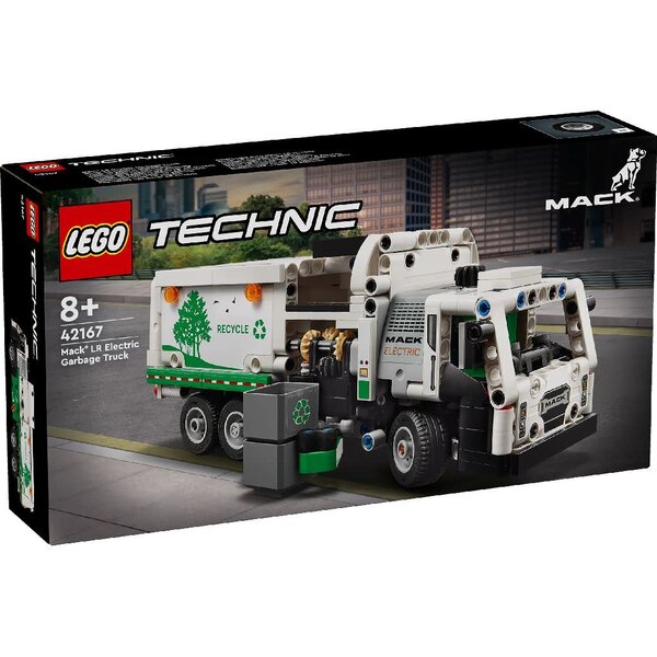 LEGO 42167 - Mack LR electrische vuilniswagen