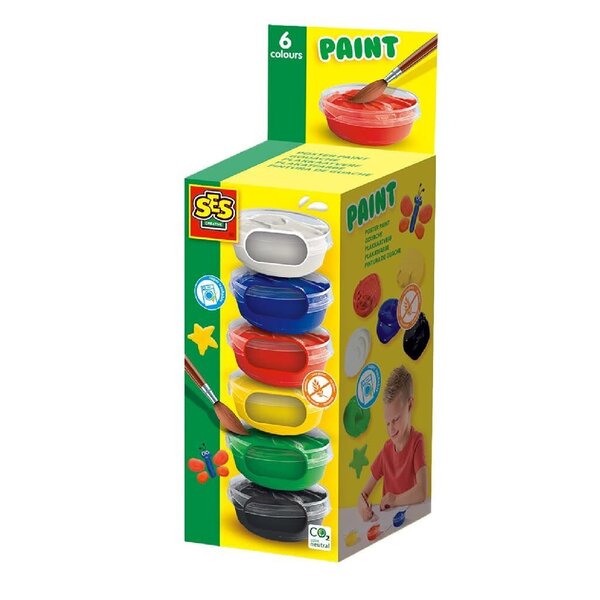 SES Plakkaatverf - 6 x 45 ml