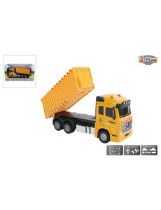 2-Play Bouwtruck kiepwagen met licht en geluid