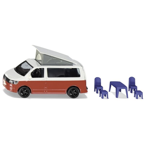 Siku 1922 - VW T6 camper met beweegbaar dak en tuinset