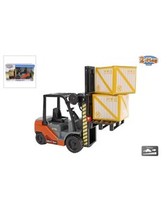 2-Play Heftruck met frictie - 20,5 cm