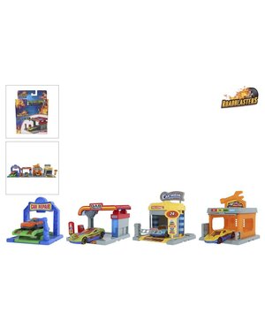 Roadblasters Speelset met auto - 4 assorti