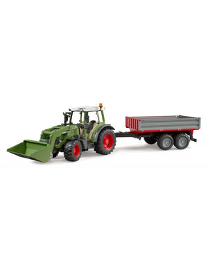 Bruder 2182 - Fendt Vario 211 met voorlader en kiepwagen