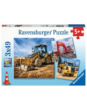 Ravensburger Bouwmachines - 3x49 stukjes