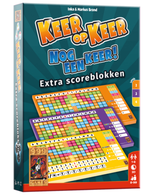 999 Games Keer op Keer - 3 scoreblokken level 2, 3, 4