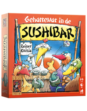 999 Games Geharrewar in de Sushibar