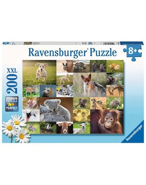 Ravensburger Schattige babydieren - 200 stuks XXL