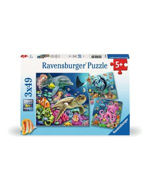 Ravensburger Betoverende Onderwaterwereld - 3x49 stukjes