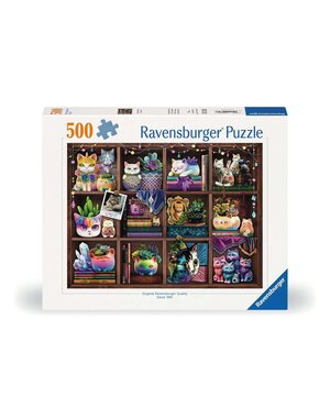Ravensburger Cubby Cats and Succulents - 500 stukjes