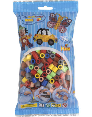 Hama Maxi strijkkralen mix basis - 500 stuks