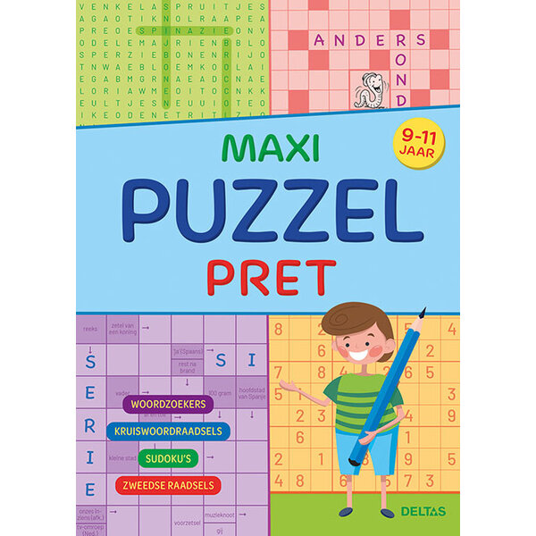 Deltas Mega puzzelpret 9-11 jaar