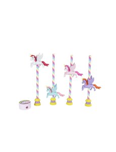  Set van 4 potloden met gum en puntenslijper Unicorn