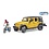 Bruder 2543 - Jeep Wrangler Rubicon Unlimited met mountainbiker