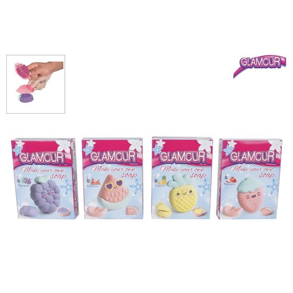 Glamour Maak je eigen zeep klei met fruitgeur