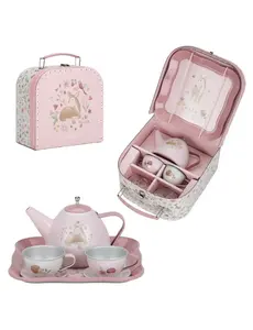 Little Dutch Tinnen theeservies in Koffer Fairy Garden
