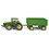 Siku 1953 - John Deere 8430 met aanhanger