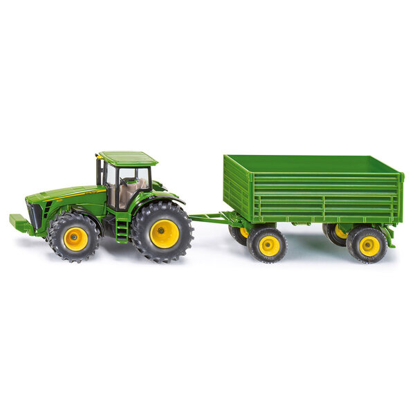 Siku 1953 - John Deere 8430 met aanhanger
