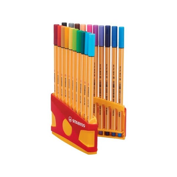 Stabilo Colorparade fineliners Point 88 - 20 stuks