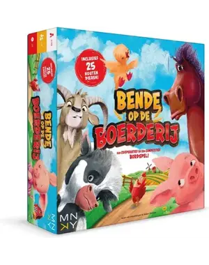  MNKY Bende op de Boerderij bordspel