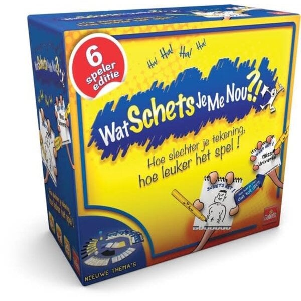 Goliath Wat schets je me nou?!  voor 6 spelers