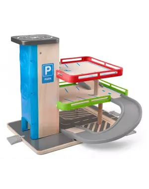 Woody Garage met 2 auto's